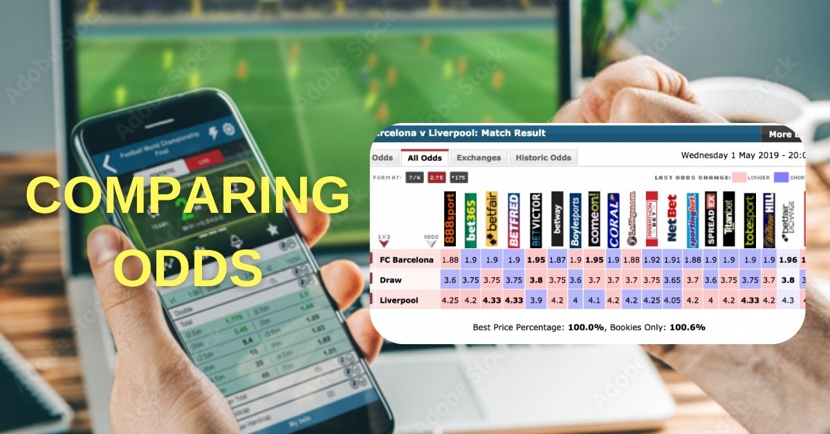 Comparing Odds betting instruction